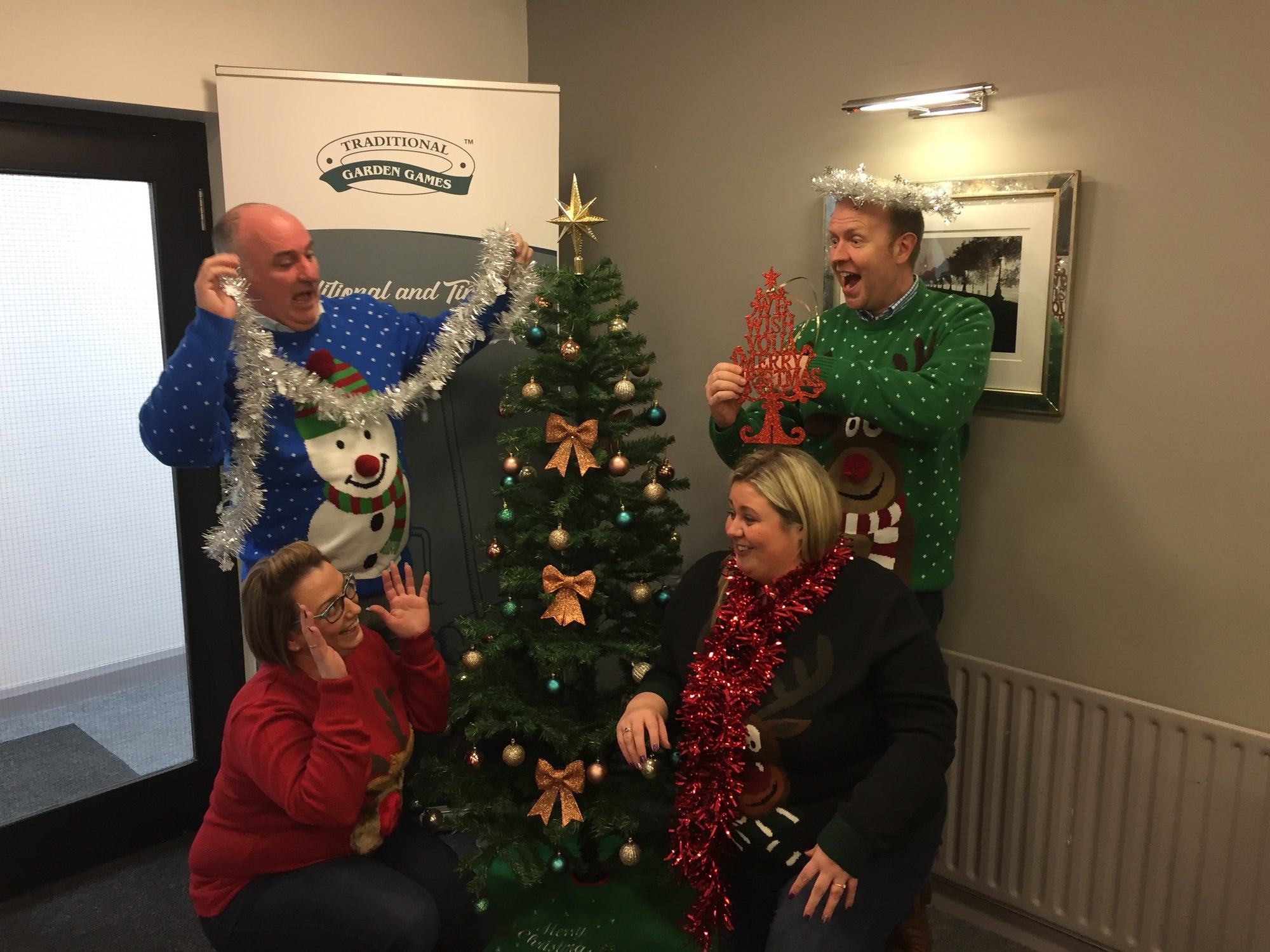 TGG Team take part in Christmas Jumper Day! - Save the Children UK
