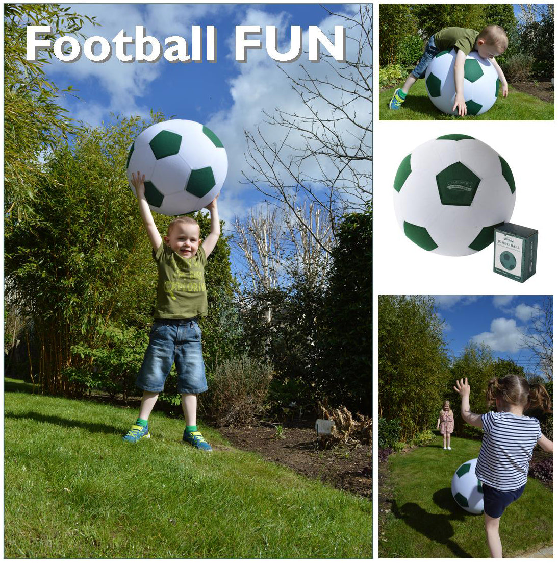 Have GIANT Football Fun with JUMBO BALL