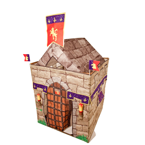 Knight Play Tent Set for Kids | Castle Play Tent | Traditional Garden Games