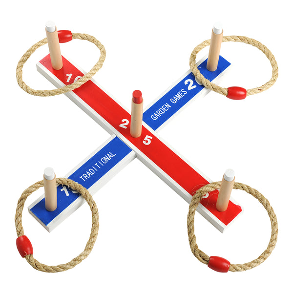 Traditional Wooden Quoits Game Set | Traditional Garden Games