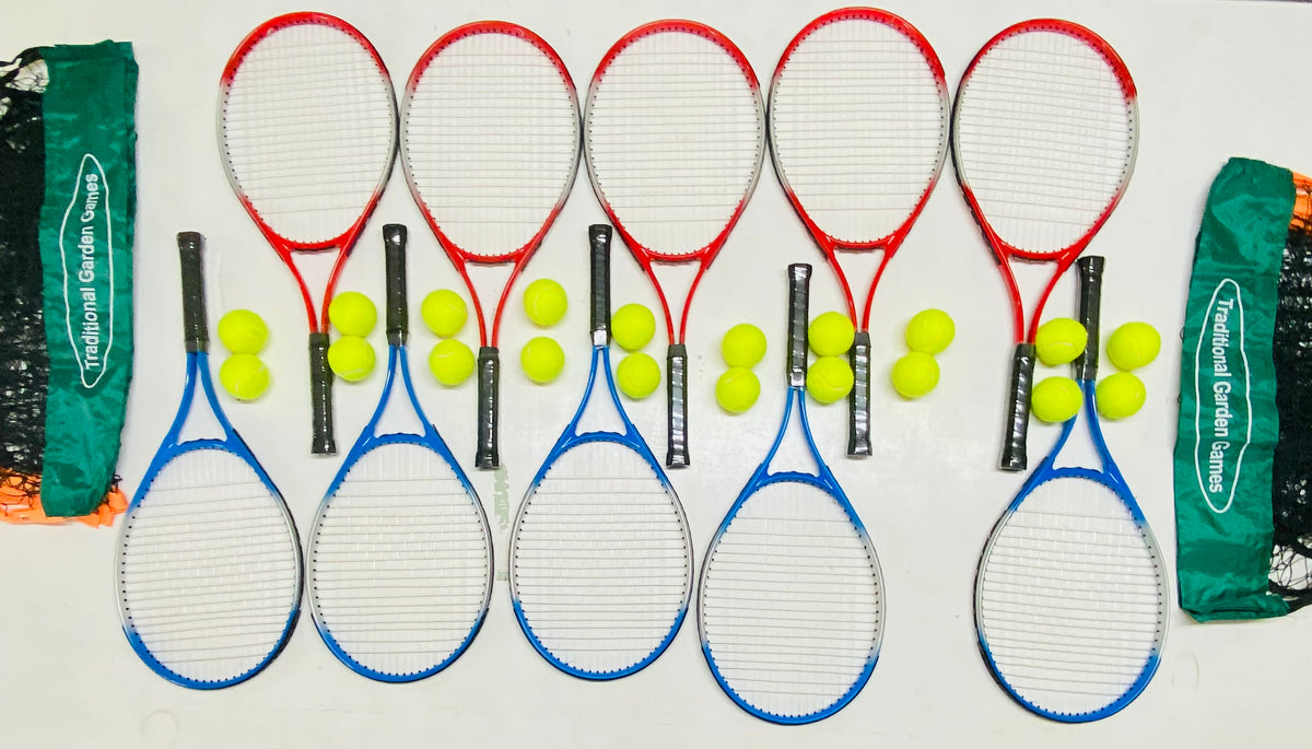 Tennis Coaching Set with 5m Nets