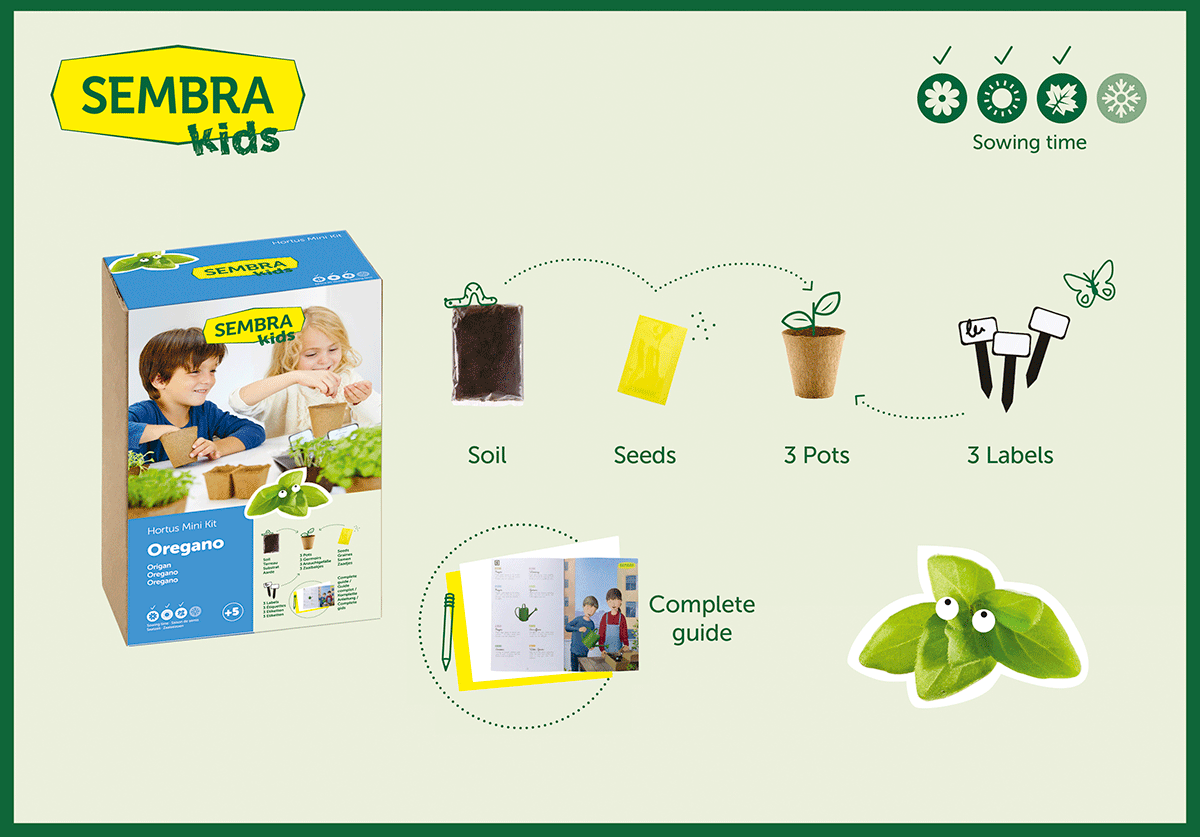 Traditional Garden Games Sembra Oregano Kit