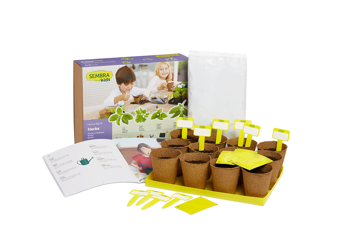 Traditional Garden Games Sembra BIG Herb Kit