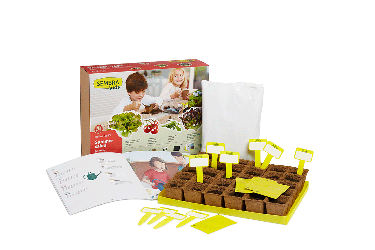 Traditional Garden Games Sembra BIG Summer Salad Kit Contents