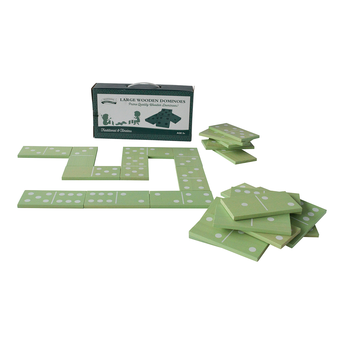 Traditional Garden Games NEW Wooden Dominoes