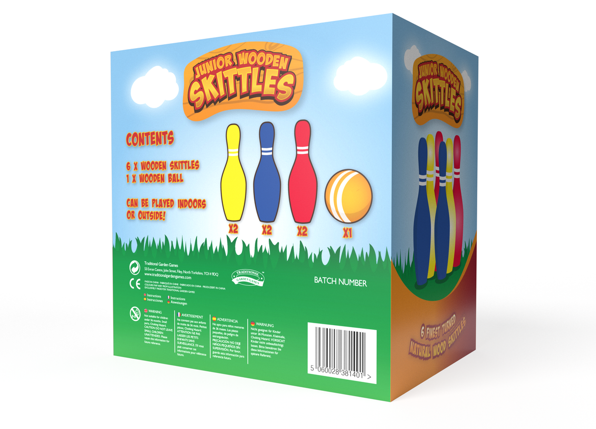 Junior Wooden Skittles